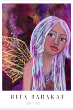 Load image into Gallery viewer, The Snow Fairy original art by Rita Barakat
