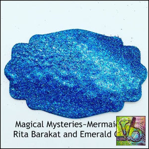 Embossing Powder Magical Mysteries Mermaid Fin