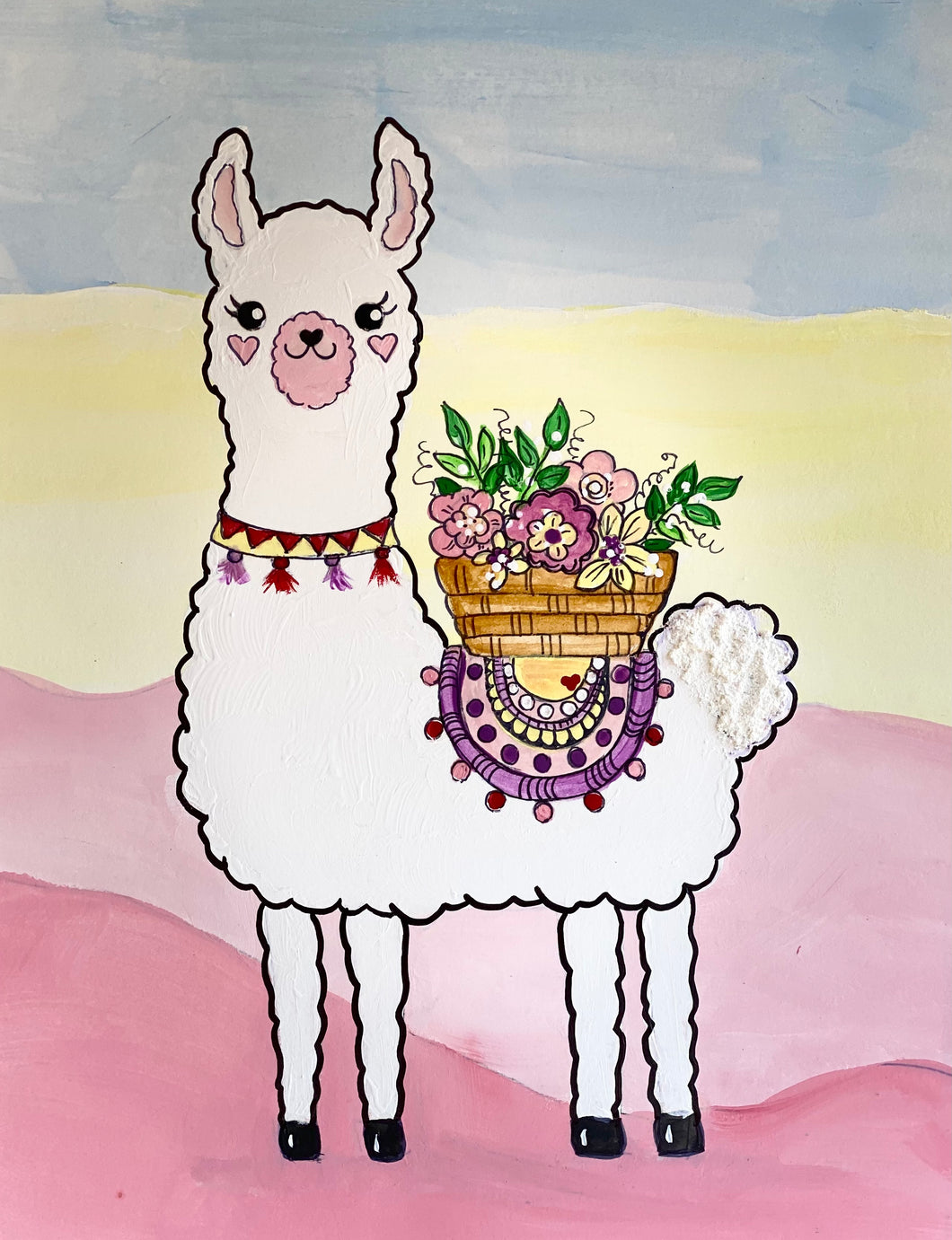 Have a Llama paint party! Ritabarakatshop.com