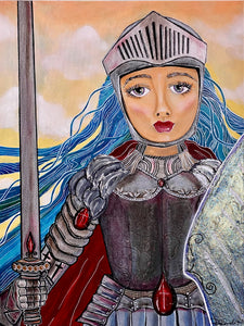 The Armor of God  painting by Rita Barakat
