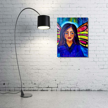 Load image into Gallery viewer, A pixie Portrait  original art by Rita Barakat
