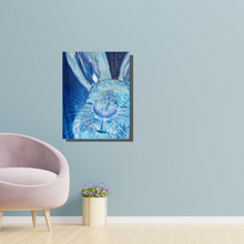 Load image into Gallery viewer, The Blue Bunny original artwork by Rita Barakat
