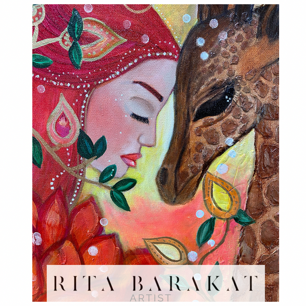 Hand Embellished Reproductions by Rita Barakat