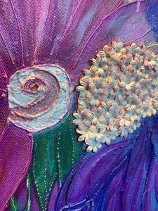 Magical Blooms Original Art by Rita Barakat